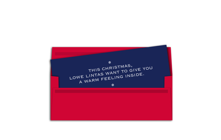 Lowe - Interactive Christmas Card